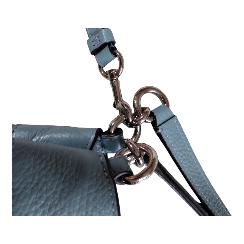 Coach Small Lexy Shoulder/Crossbody Bag Cloud Blue - Picture 7 of 15